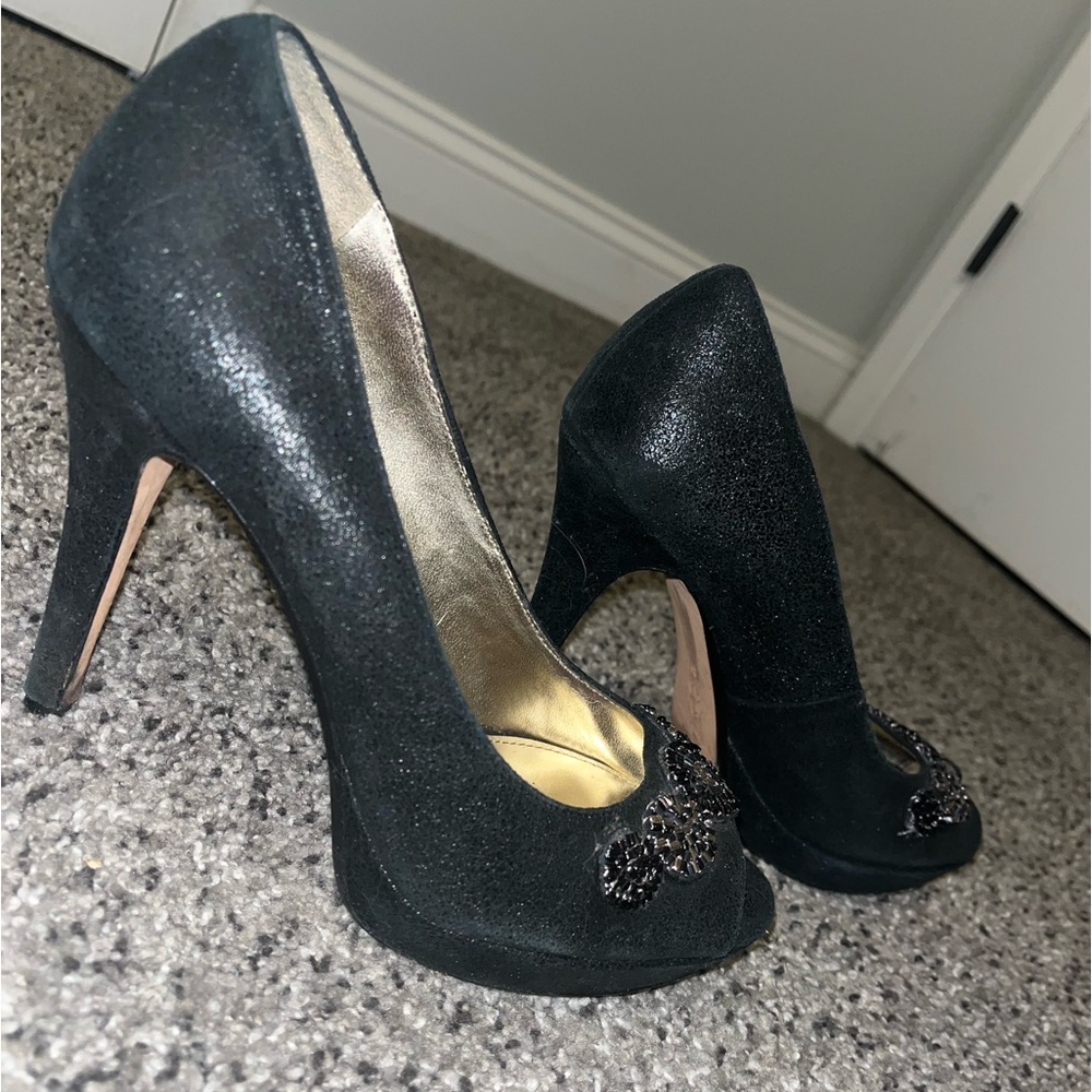Size 8 Women’s Antonio Melani black heel🖤